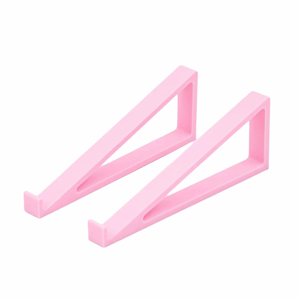 1 Pair New Portable Keyboard Elevated Stand Raised Keyboard Angle Accessories Computer Keyboard Riser Plastic Monitor Holder