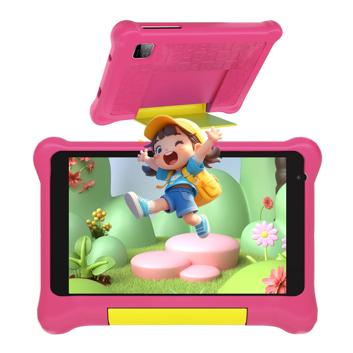 7Inch Kid Tablet Android13, 5GB RAM 32GB ROM,128GB Expand,WiFi,2500mAh Battery,Dual Camera, Children's Gift Kids Software,PK BDF