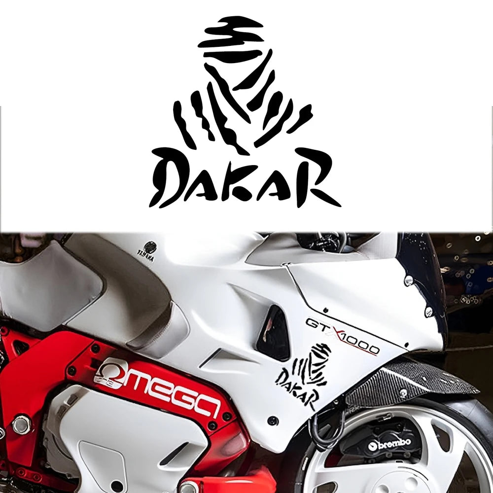 Car Sticker DAKAR Rally Game Auto Body Bumper Windows Motorcycle Laptop Walls Car Body Stickers Car Tuning Decorative Accessorie