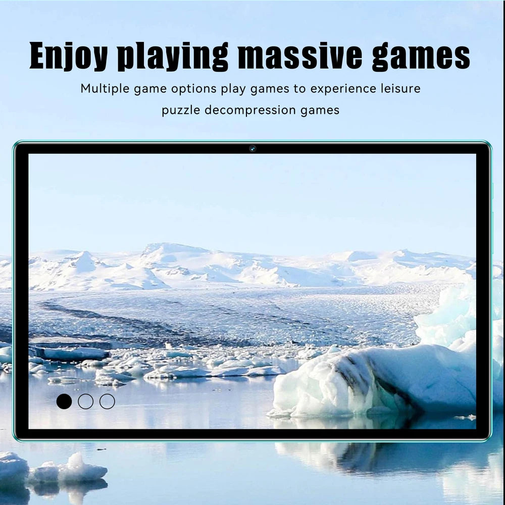 New 10.1 Inch Android 13 Tablet PC 4GB RAM 64GB ROM Dual Cameras Octa Core Dual SIM 3G Phone Call BT Wi-Fi Tablets