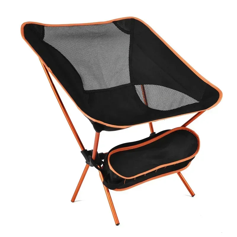 Outdoor Portable Folding Chair Beach Chairs for BBQ Travel Beach Hiking Picnic Seat Easy to Carry Convenient