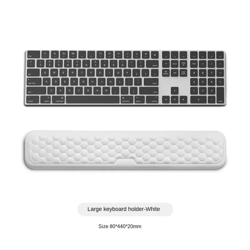Keyboard mouse wrist rest ergonomic office typing protect relax wrist memory foam mouse pad computer notebook mouse pad
