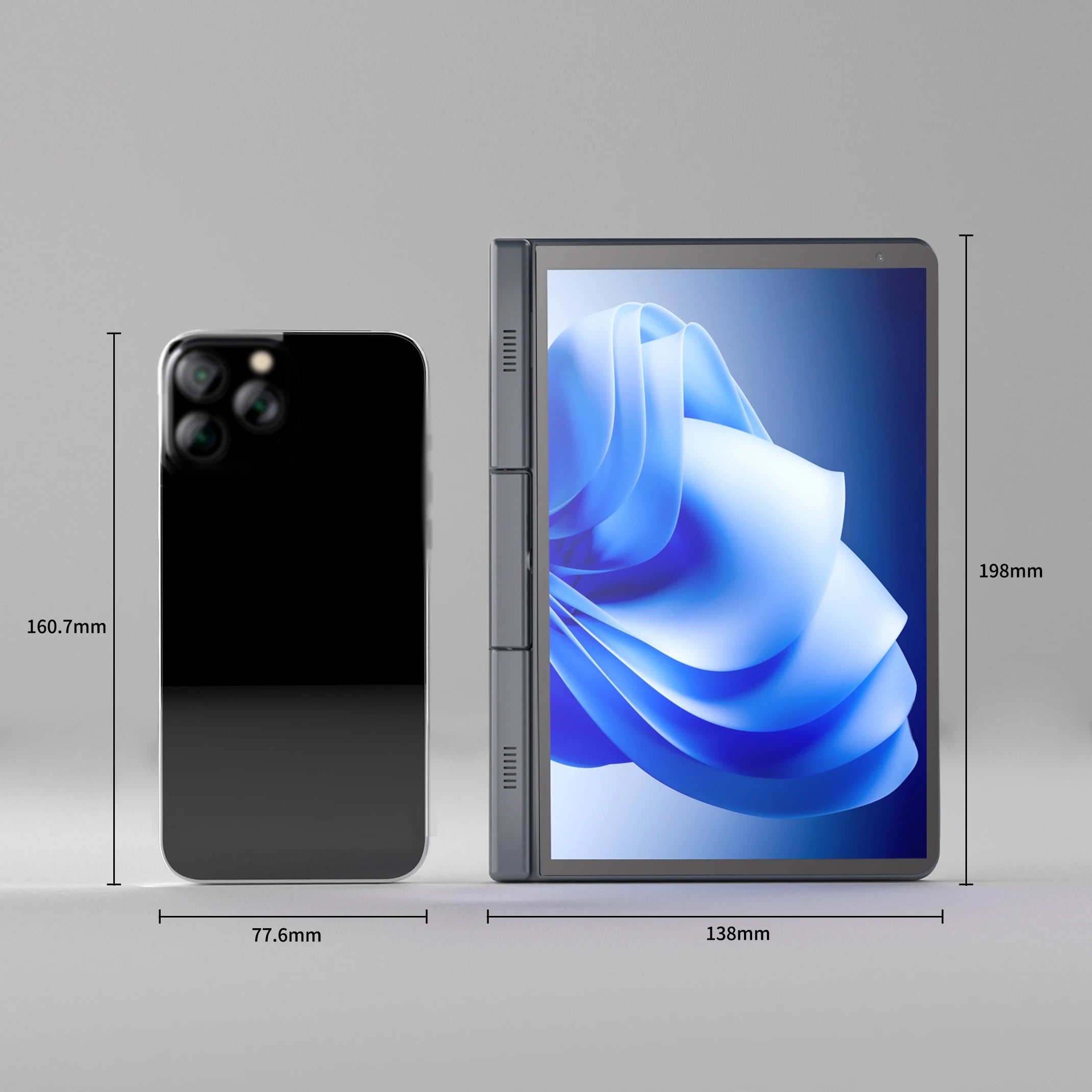 CRELANDER P8 8 Inch Mini Laptop Touchscreen Rotating 360 Degree Intel Alder N150 12GB WiFi6 Notebook Tablet PC Protable Laptops