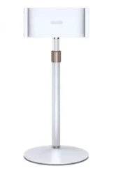 Portable Monitor Stand Height Adjustable Vesa Monitor Tablet Holder up to 24cm Standing Tablet Bracket Desk Mount Wider Base