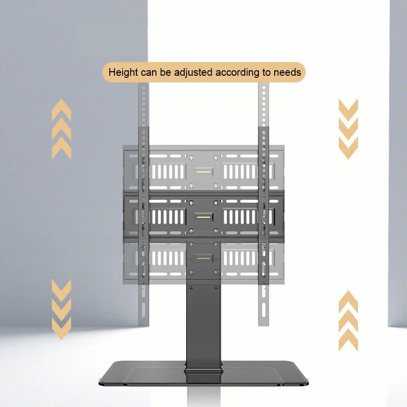 BEISHI Rack Monitor Stand Adjustable VESA 600-400mm up to 40kg 32‘’-55‘’ Monitor Tablet Free Standing Profile Desk Mount