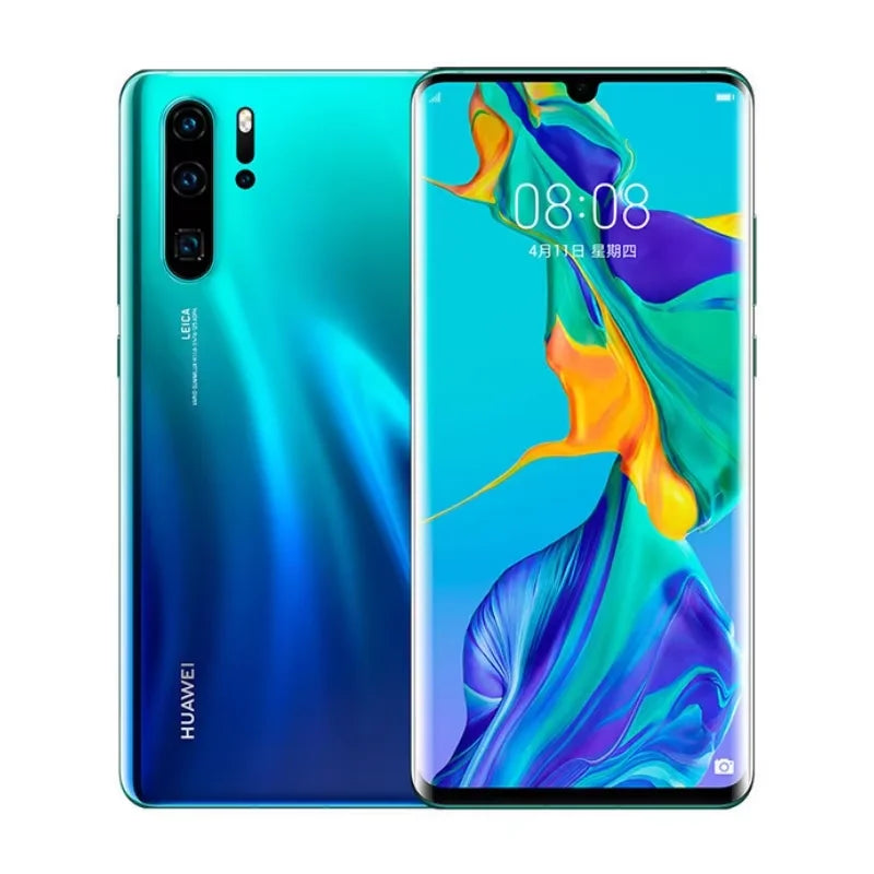 Huawei P30 Pro Unlock Global Smartphone Android,6.1 inch,40MP,8+256GB ROM,4G Mobile phones,Google Play Store,Dual SIM,Cellphones