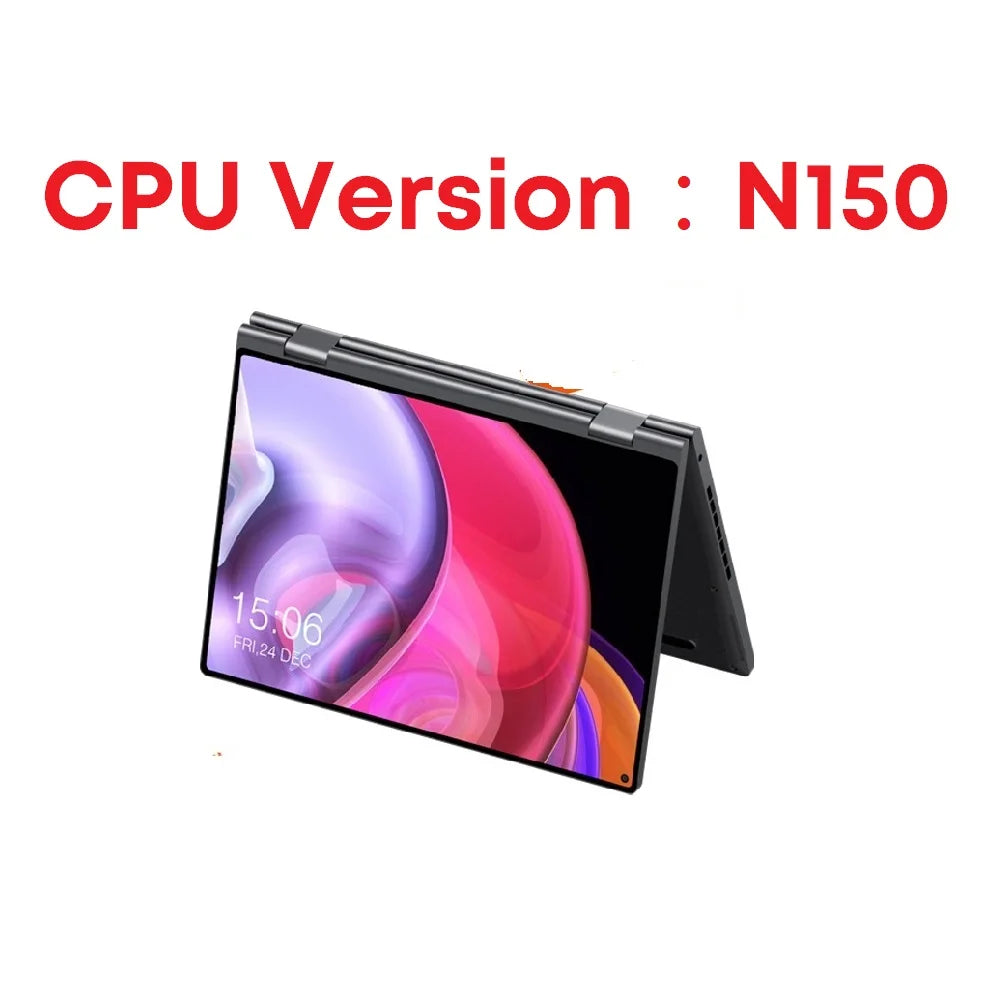 CHUWI MiniBook X Laptop Tablet 2 In 1 Intel N150 CPU 10.51" FHD IPS Screen 12GB LPDDR5 512G SSD Windows 11 Notebook 1200*1920