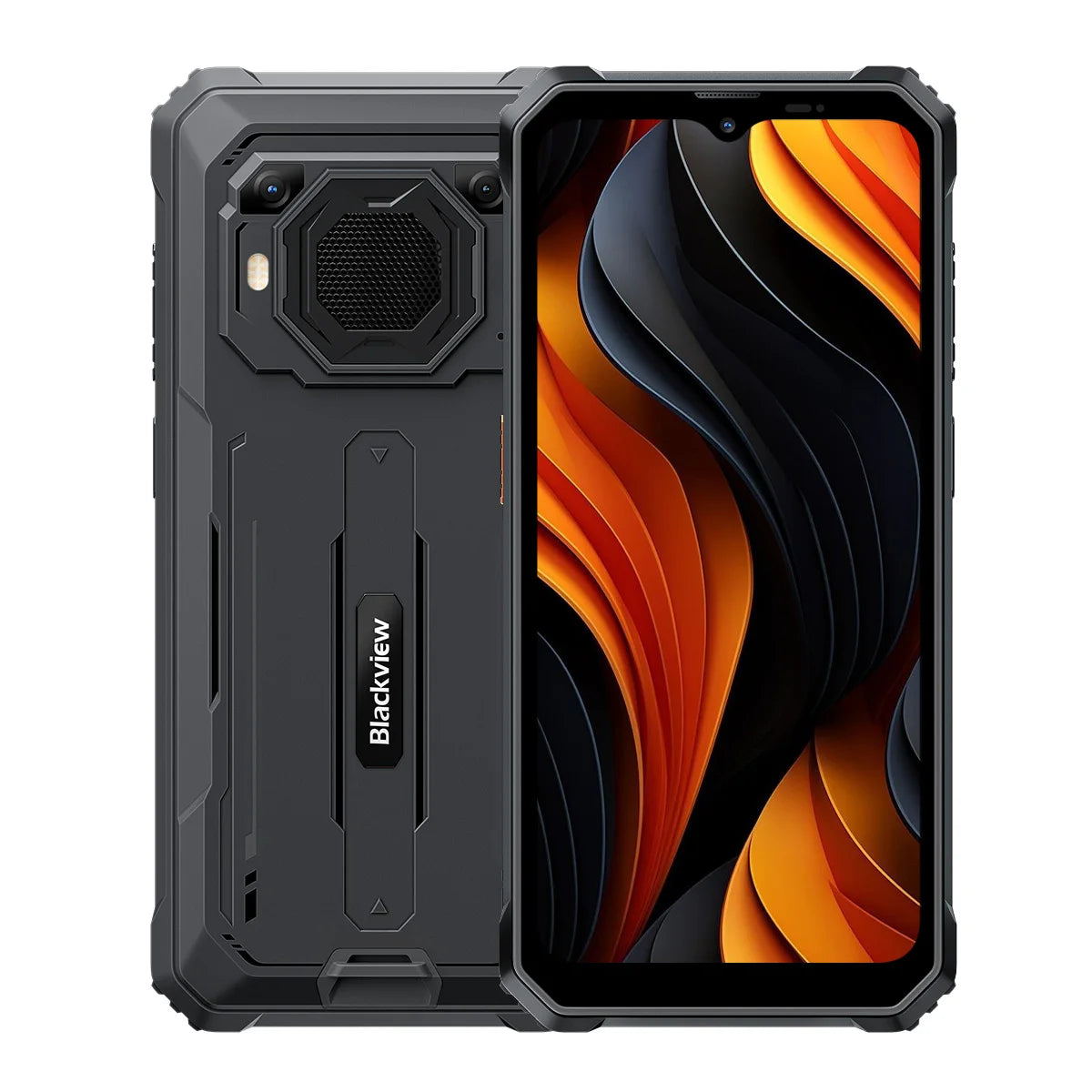Blackview BV6200 Plus Rugged Phone 11000mAh,6.56'' HD+ Display,Octa Core T606 8GB 256GB,16MP+2MP AI Camera Android 14 Cell Phone