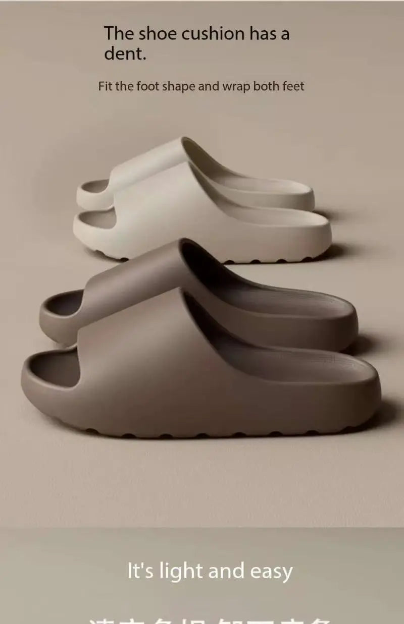 Fashion Brand Women Slippers  Classic Sports Sandals Men Casual EVA Flat Slippers Unisex Outdoor Indoor Shoes Beach Slides