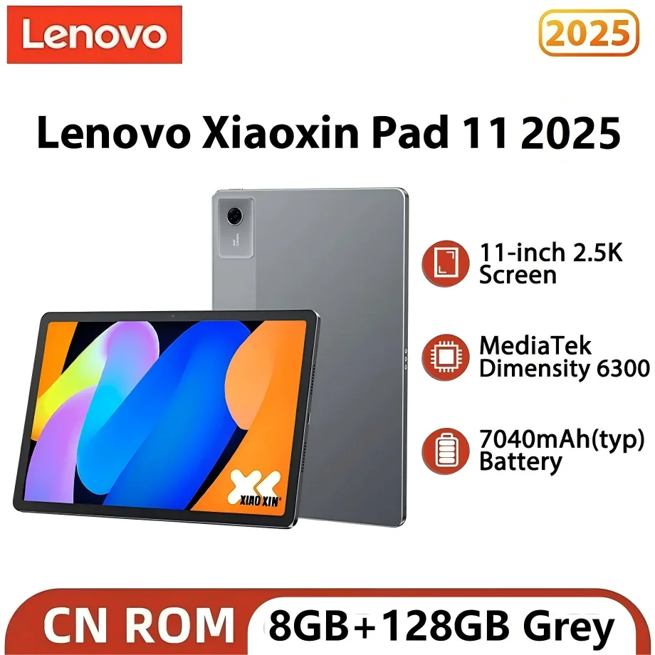 Global Firmware Lenovo Xiaoxin Pad 2024 Tablet 6GB 8GB 128GB 256GB 11" Display Qualcomm Snapdragon 685 WIFI 7040mAh Android Tab