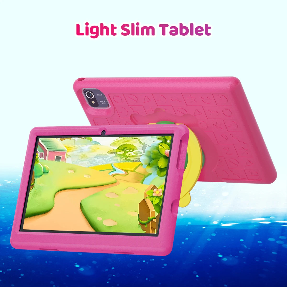 KT1006 10.1 Inch Kids Tablet 6GB RAM 64GB ROM 128GB SD Expand 5000mAh HD Dual Camera With Parenal Control Toy Gift for Children