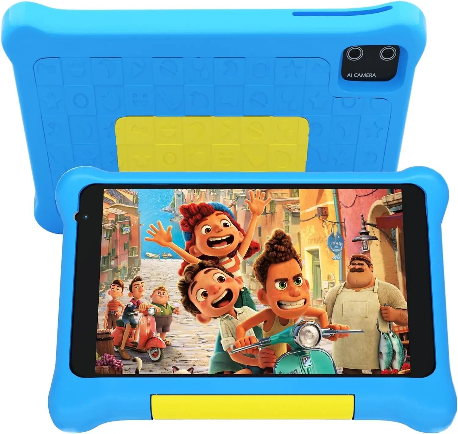 Kid Tablet 7 Inch Tablet for Children Android 13 5GB RAM 32GB ROM 128GB Expandable Quad Core Wi-Fi Bluetooth Type-C Children's