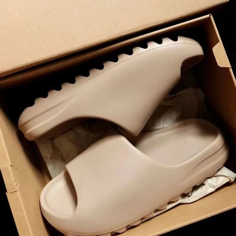 Fashion Brand Women Slippers  Classic Sports Sandals Men Casual EVA Flat Slippers Unisex Outdoor Indoor Shoes Beach Slides