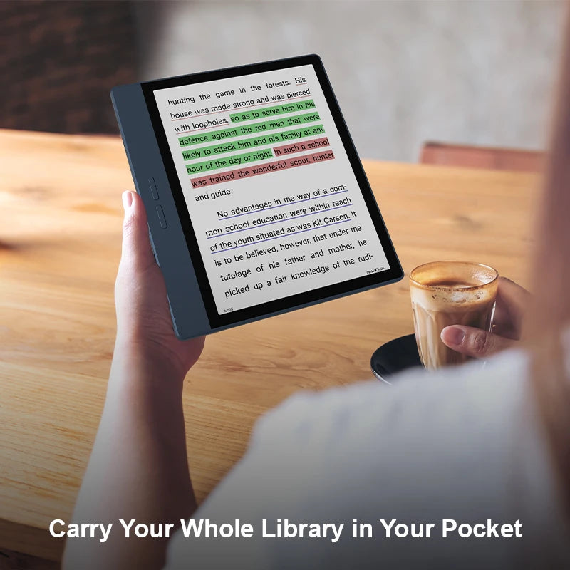 Bigme B7 ebook reader, 7'' e-ink ereader, 300PPI, 8+128GB, Android 14 open system, Handwritten e-book tablet w/ 5MP rear camera