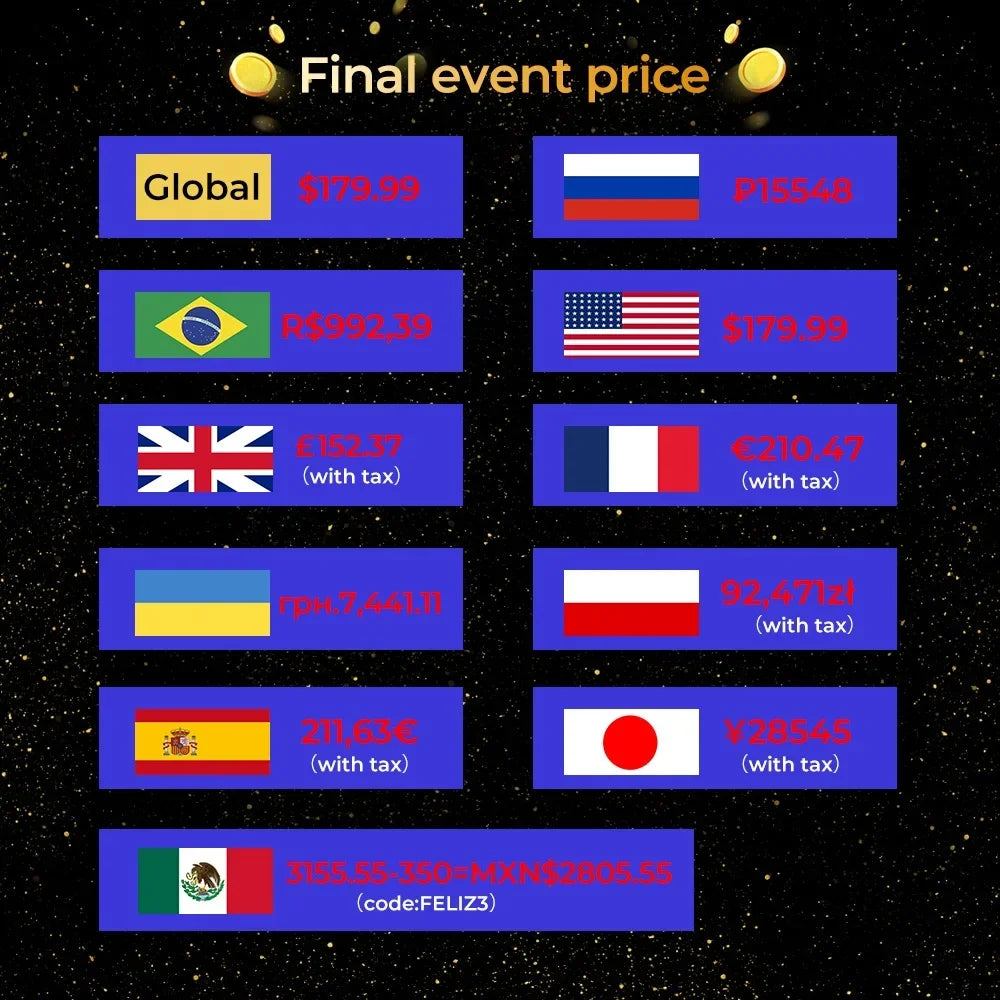 Oukitel WP35 5G Rugged Smartphone 24GB+256GB Android 14 6.6" 2.4K 11000mAh Mobile Phone  64MP Camera NFC Cell Phone