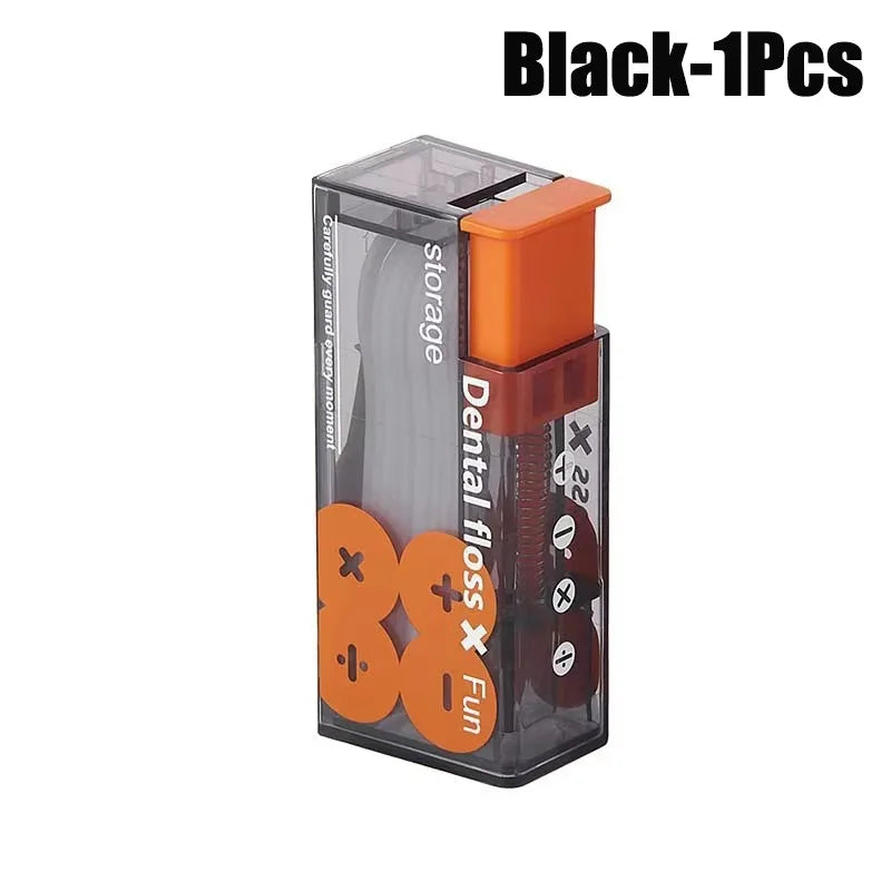 50-1000pcs Portable Dental Floss Toothpicks Teeth Stick Tooth Cleaning Interdental Brush Portable Dental Flosser For Home Travel