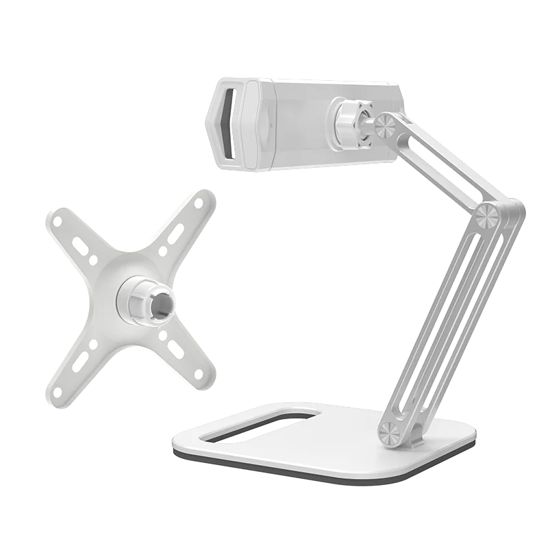 Artpowers VESA Monitor Desk Mount Single Monitor Stands Freestanding fits 13'' to 18'' Computer Screen with Height Adjustable