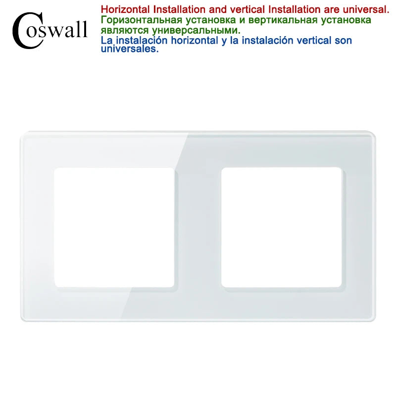 COSWALL DIY Module WIFI / Zigbee Smart EU Wall Socket With PD 20W Type-C & A Dual USB Fast Charger With Power Monitoring Alice