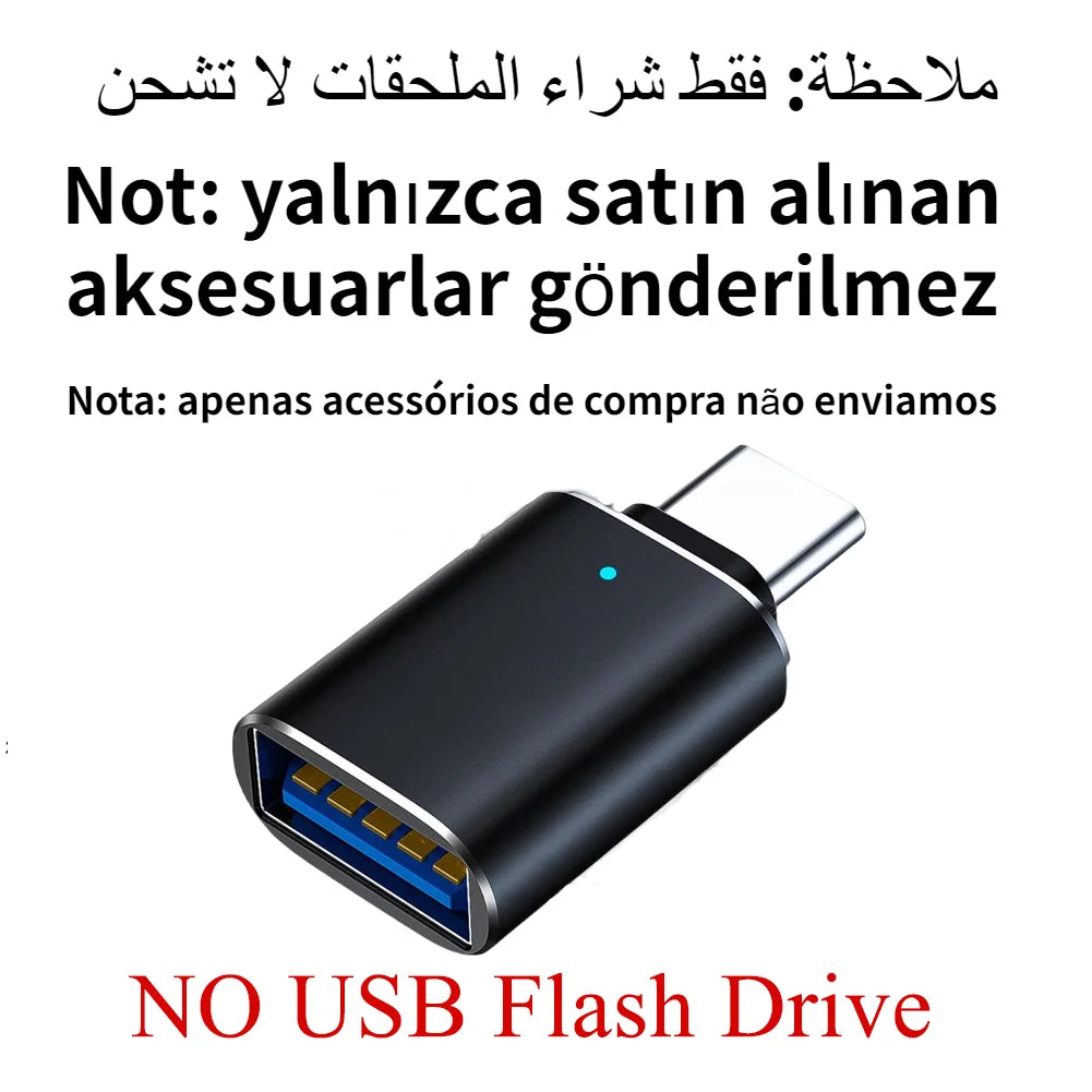 Lenovo 64TB USB 3.2 Pen Drive 16TB 2TB USB Stick High Speed Transfer Metal Portable SSD Pendrive Cle U Disk Flash Drive Memoria