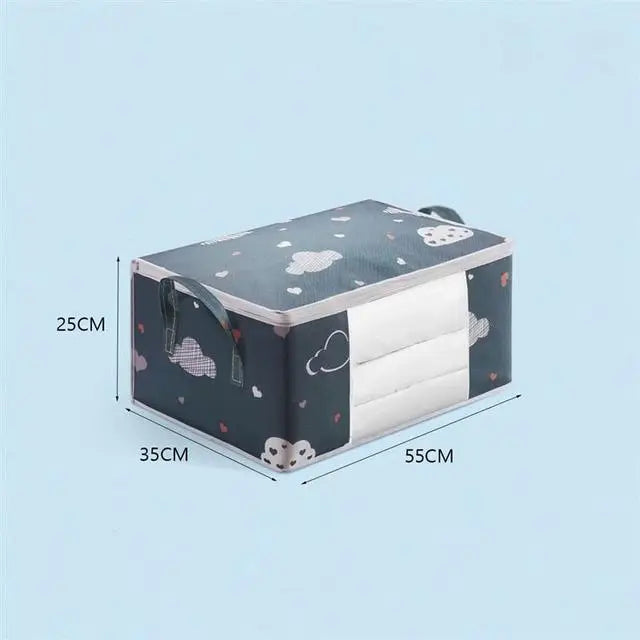 Large Capacity Multi-Purpose Storage Bag with Handles, Dustproof  Moisture-Resistant Odorless Non-Woven Fabric