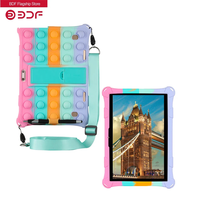 New 10 Inch Tablet PC 6GB+128GB with SIM Slot Android 13 Octa Core Touch Screen WiFi GPS Support 3G Phone Call Tablets