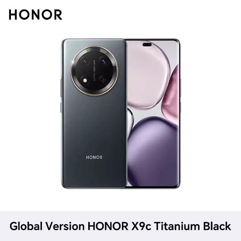 Global Version HONOR X9c 5G Smartphone 6.78" Anti-drop 120Hz Curved Screen 108MP Triple Cameras 6600mAh Battery 66W Wired Charge