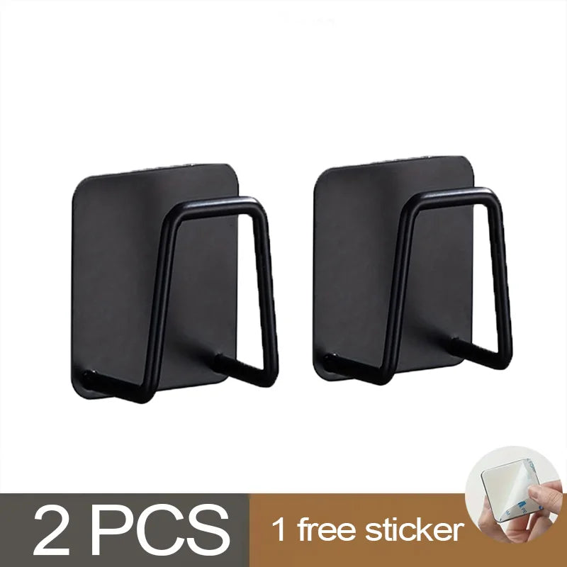 1pc Stainless Steel Sink Sponge Rack For Sponge Steel Wire Ball Draining Paste The Inner Wall Of The Sink Kitchen Supplies