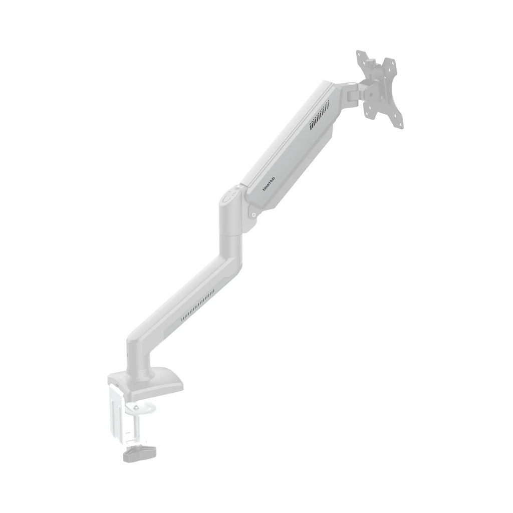 Nearhub MS-001 Monitor Arm Mount Bracket Single Arm,Flexible Adjustment 180° Swivel 360°Rotation Support Monitor Arm Stand
