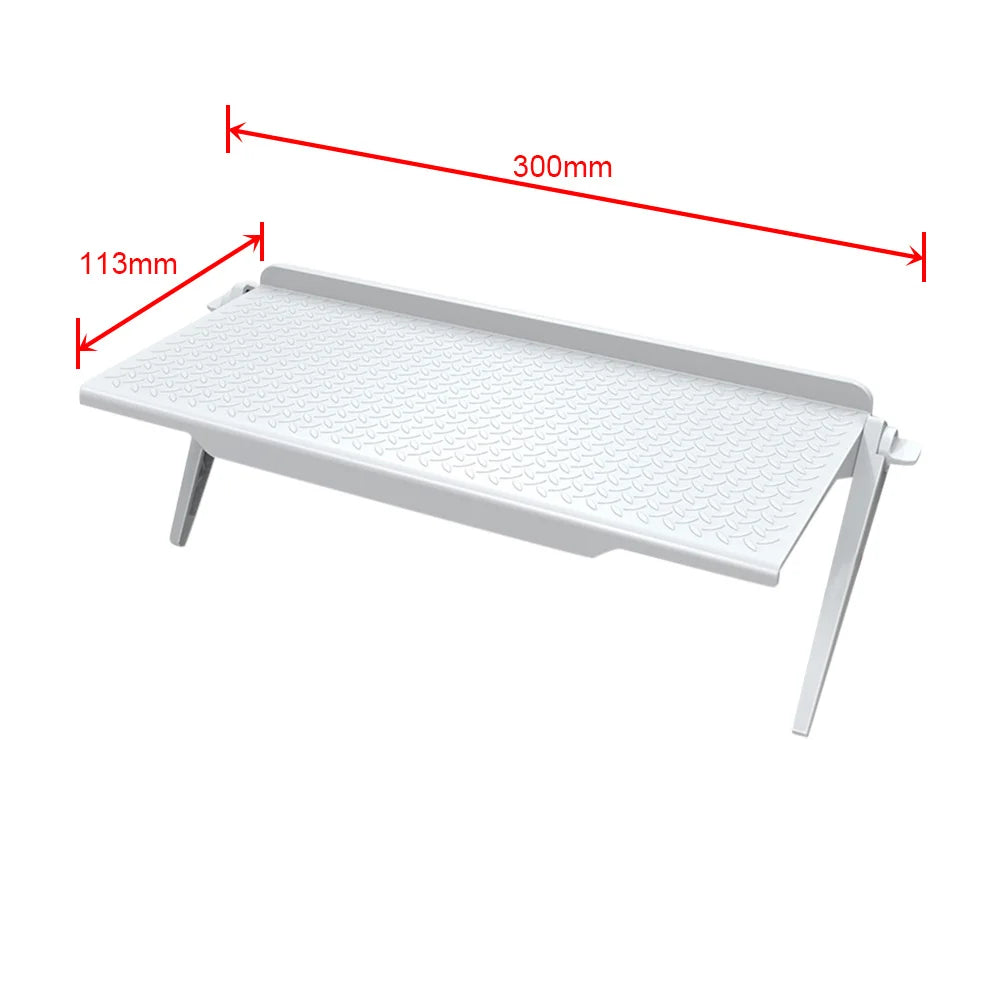 TV Screen Top Storage Shelves Adjustable Monitor Storage Rack Computer Desktop Display Stand TV Router Storage Rack Organizer