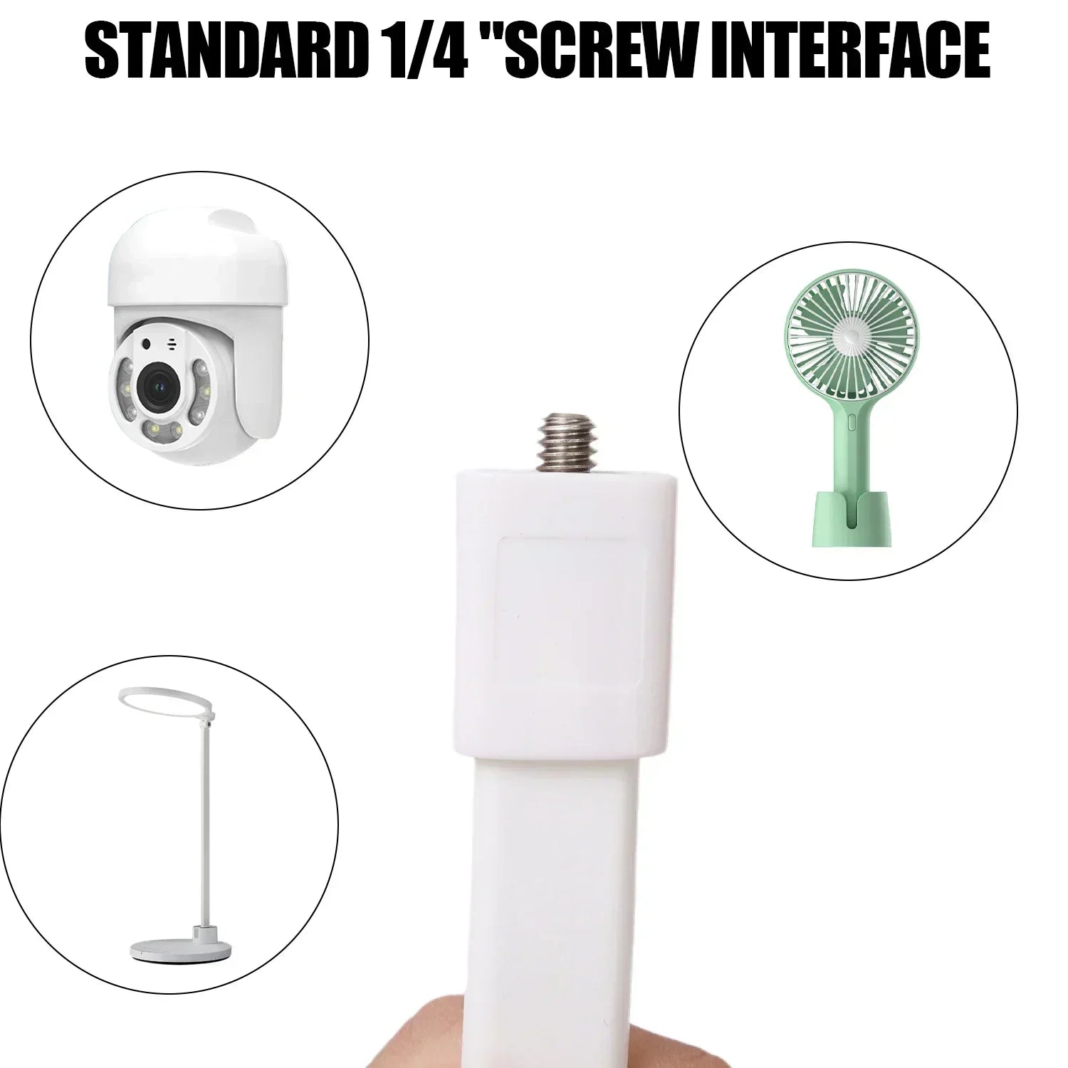 Universal Thread Gooseneck Camera Stand Silicone Webcam Stand 360° Adjustable Holder Creative Bracket Home Baby Monitor Bracket