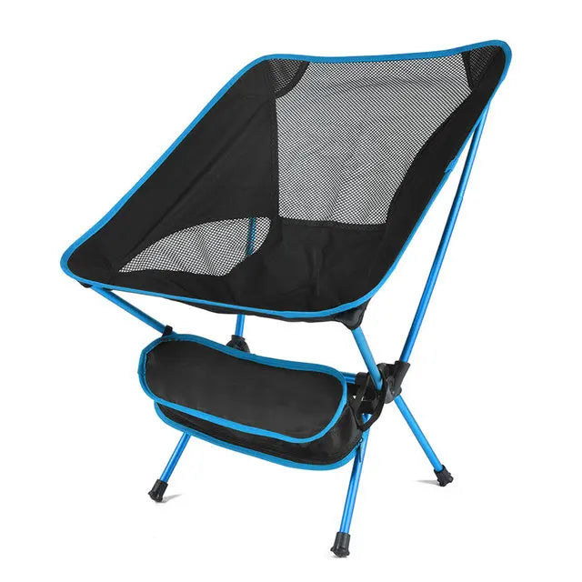 Outdoor Portable Folding Chair Beach Chairs for BBQ Travel Beach Hiking Picnic Seat Easy to Carry Convenient