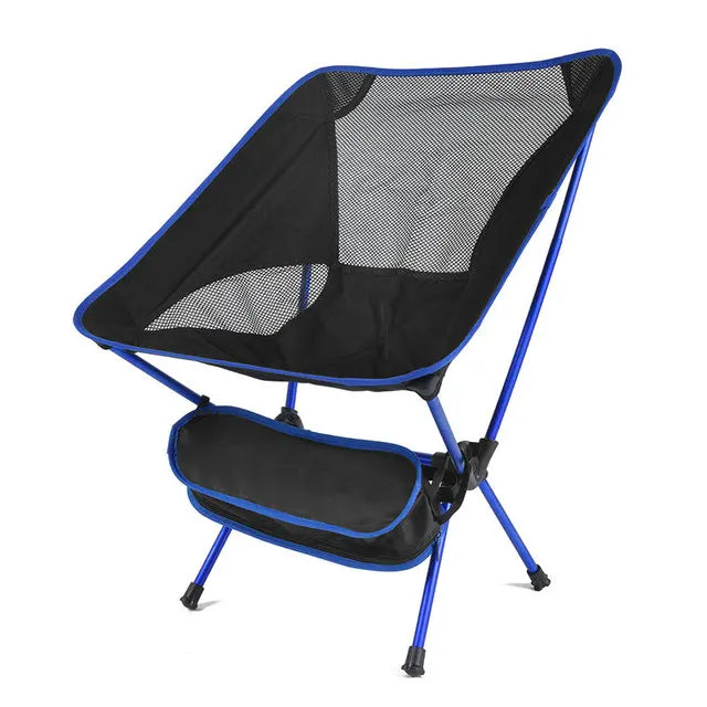 Outdoor Portable Folding Chair Beach Chairs for BBQ Travel Beach Hiking Picnic Seat Easy to Carry Convenient