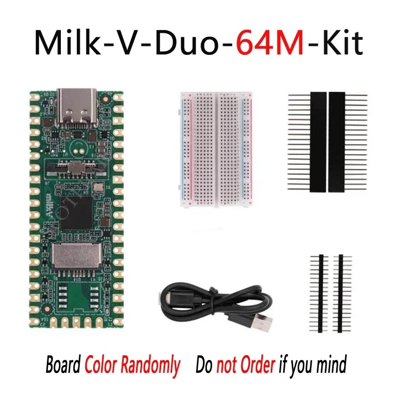 Milk-V Duo Series Options (Not All) Camera/  IO Board / 64MB / 256MB /Duo S 512MB CV1800B/SG2000/SG2002 RISC V Linux Board