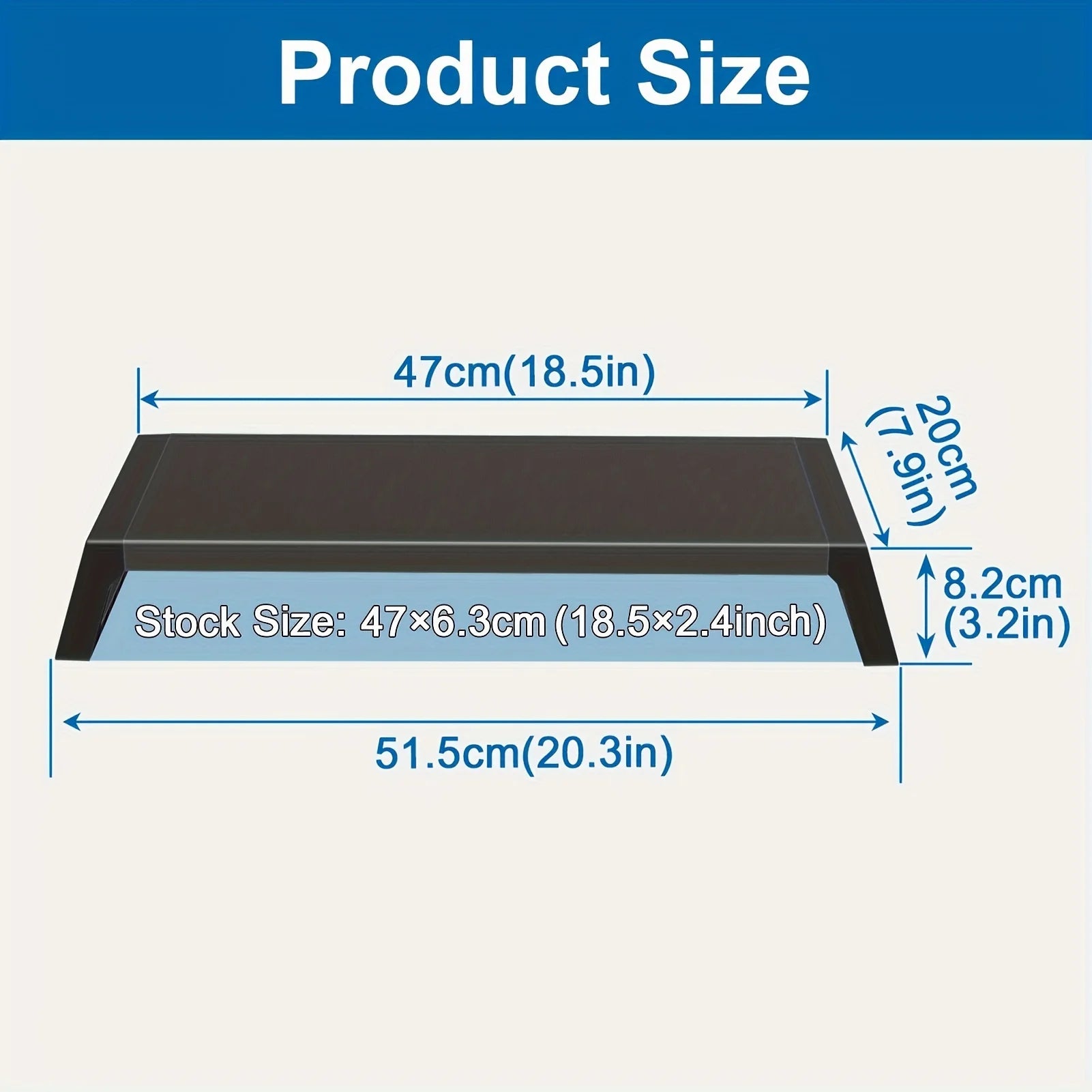 Monitor Stand Riser, Foldable, Height Adjustable Computer Stand, Desk Shelf Riser with Storage Drawer &Tablet Phone