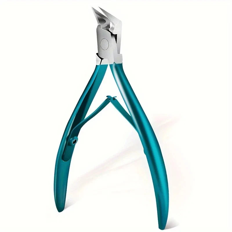 Culticle Nipper Nail Clipper Ingrown Thick Toenails Trimmer Professional Podiatrist Toenail Nipper With Stainless Steel