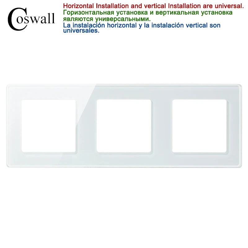 COSWALL DIY Module WIFI / Zigbee Smart EU Wall Socket With PD 20W Type-C & A Dual USB Fast Charger With Power Monitoring Alice