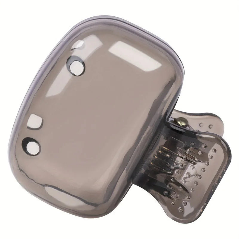 Travel Toothbrush Head Covers Toothbrush Protector Cap Brush Pod Case Protective Portable Plastic Clip For Household Travel