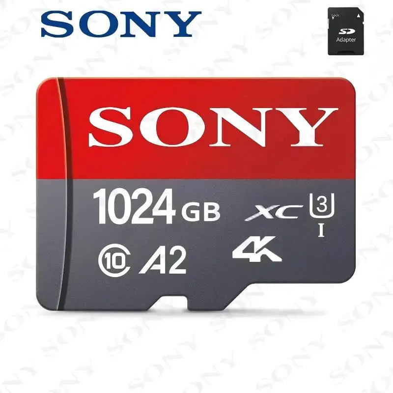 SONY Micro SD TF Card Mini 1TB Memory Card Class 128GB 256GB High Speed Cartao De Memoria Flash Memory TF Mecard C10 For Xiao Mi