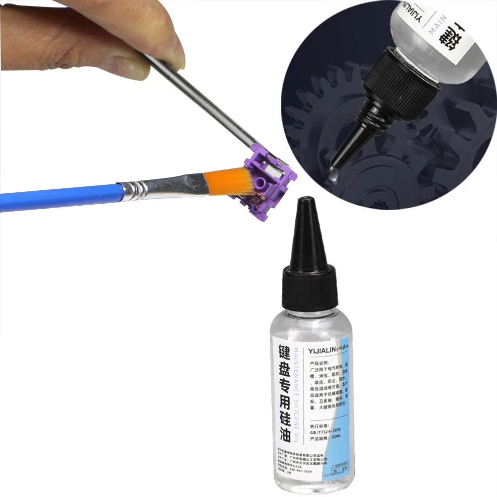 Mechanical Keyboard Mouse Computer Lubricant for Keycaps Switche Satellite Axes Positioning Axes Mechanical Friction Lubrication