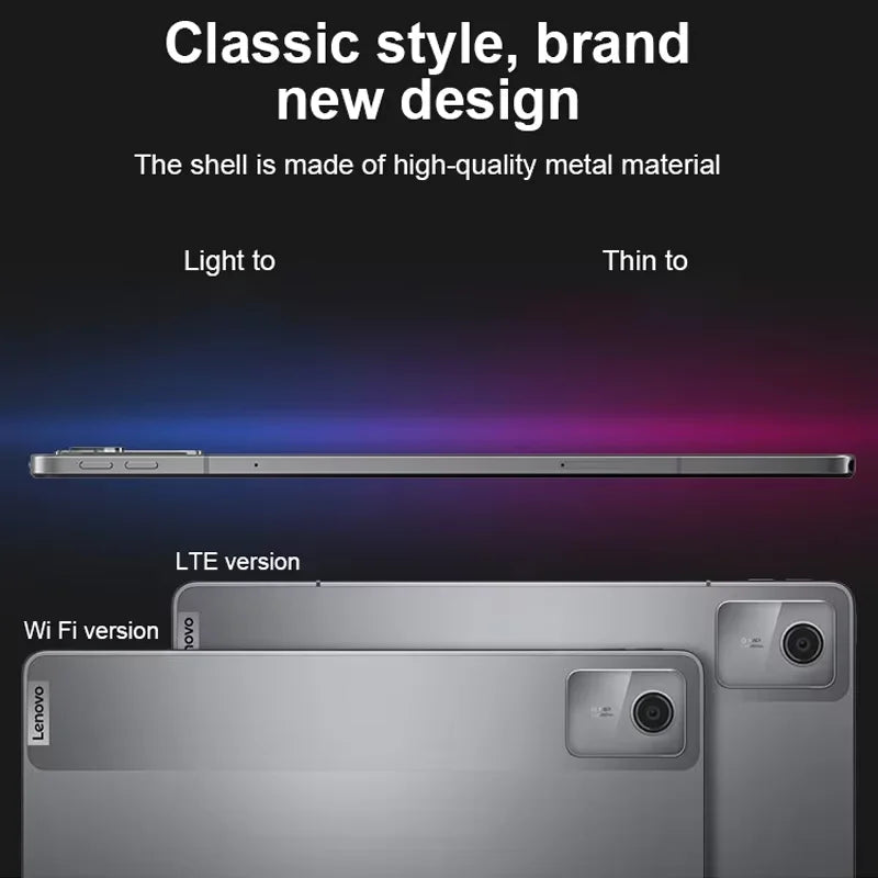 Lenovo K10 Tablet 10.95 Inch TB330FU Octa Core High Brush Eye Protection IPS Screen Pad 8G+128G WiFi version Grey