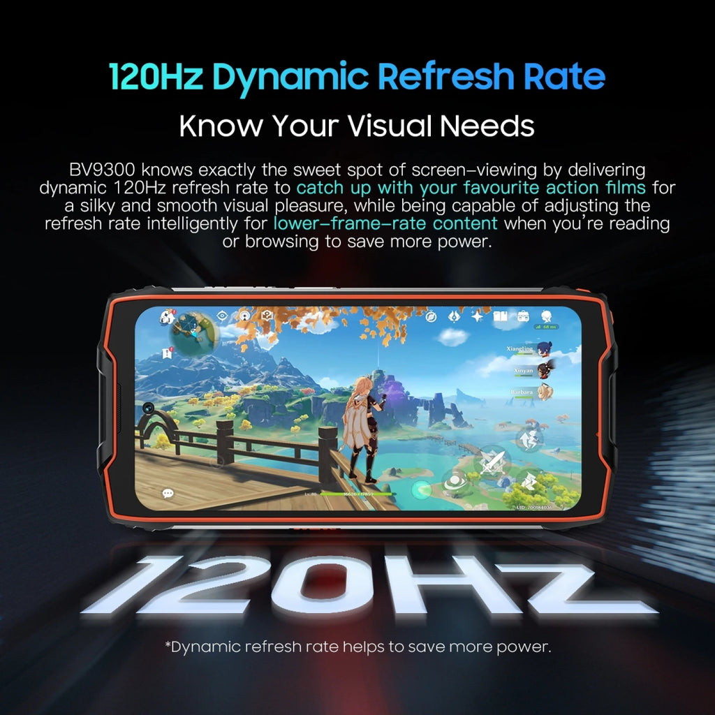 Blackview BV9300 Pro Rugged Smartphone Helio G99 6.7'' 120Hz 8GB 256GB 15080mAh 64MP 33W Android 13 Cellphone Dual Screen NFC