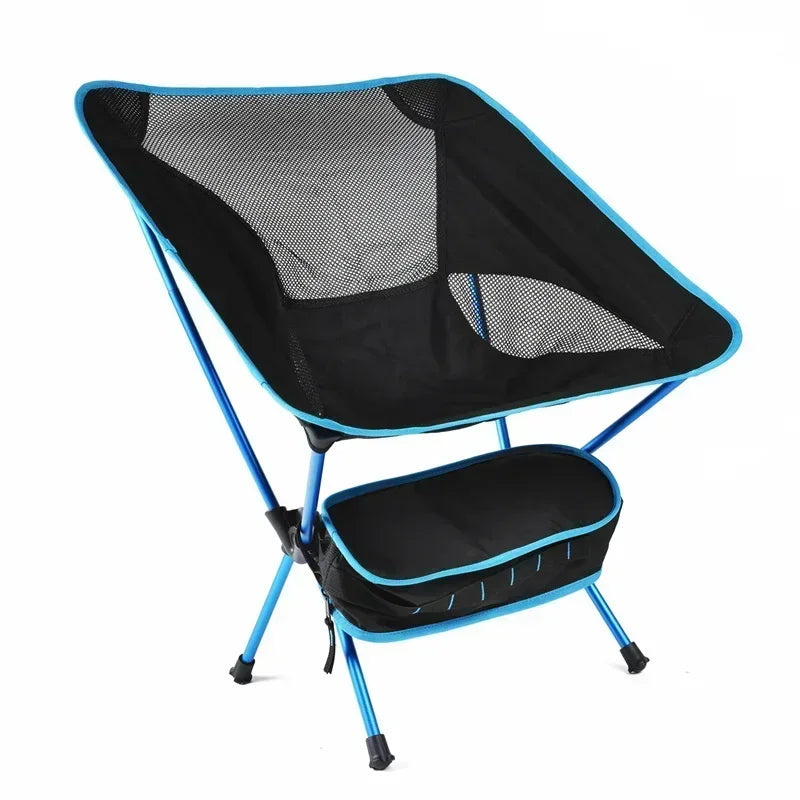 Outdoor Portable Folding Chair Beach Chairs for BBQ Travel Beach Hiking Picnic Seat Easy to Carry Convenient