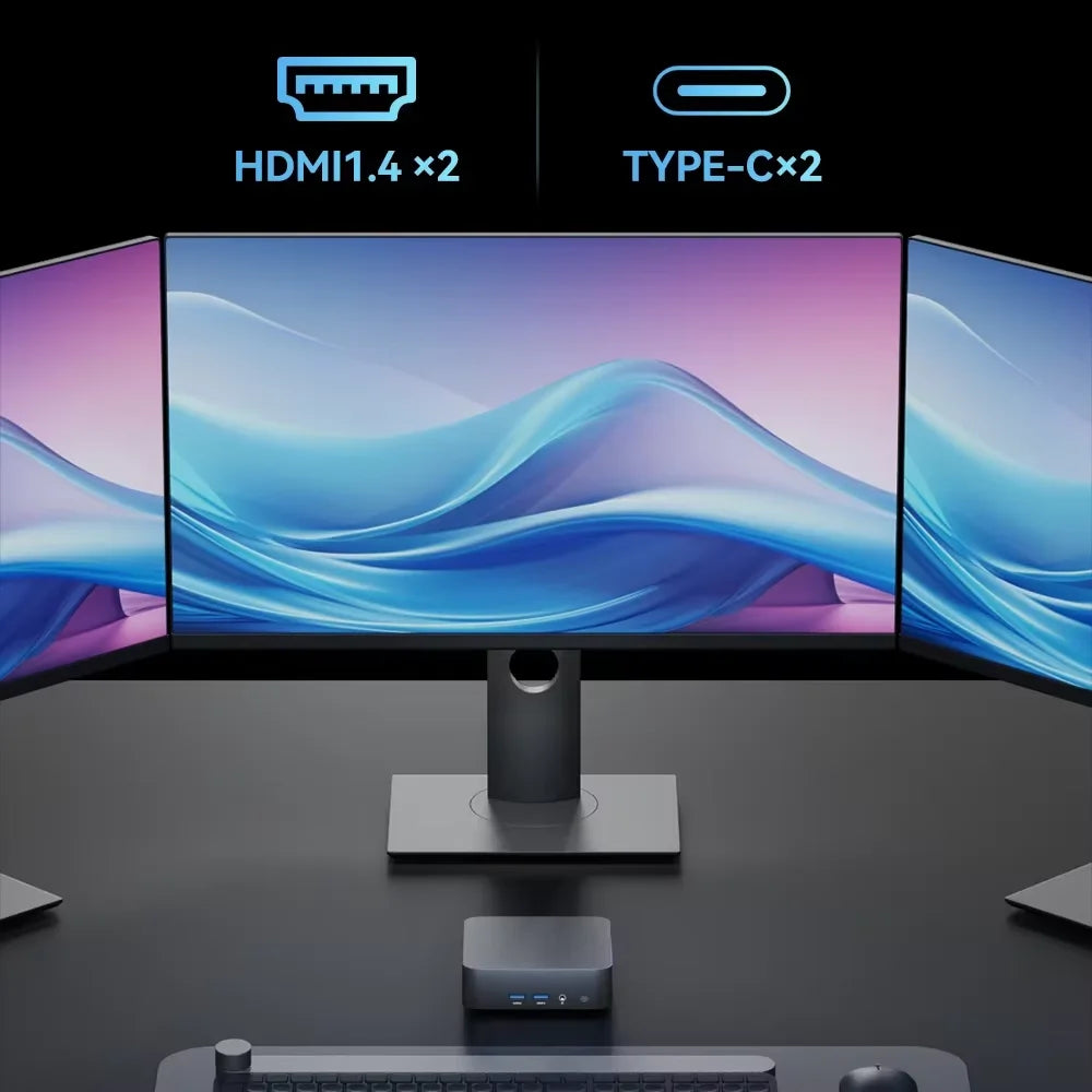 MINI PC  Windows 11 Intel Core i9 8950HK/N5095A 16GB RAM 1TB SSD  WIFI 6 BT5.2 4K HD Mini Gaming office study Pc