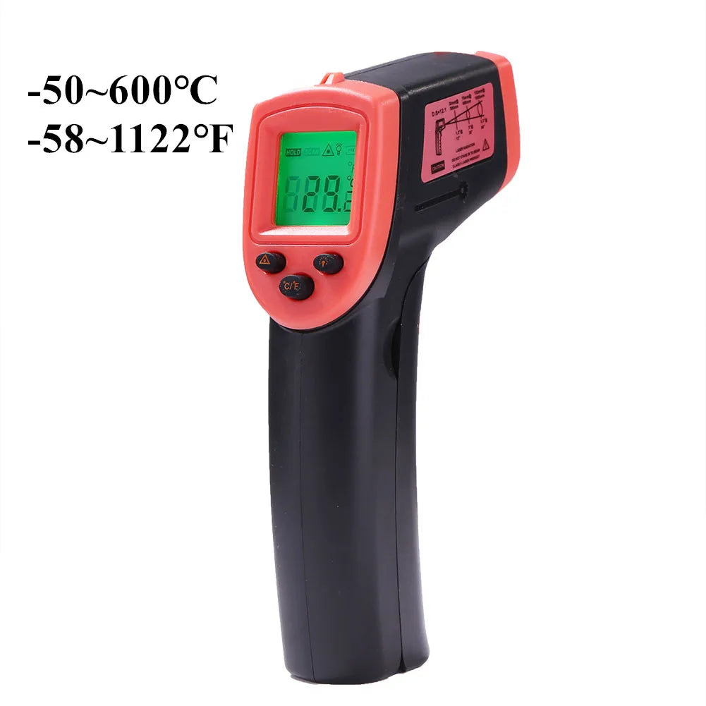 Digital Infrared Thermometer -50~600℃ GM320/GM320S/HW600/HW550 LCD Display Contactless Thermometer Pyrometer IR Laser Point