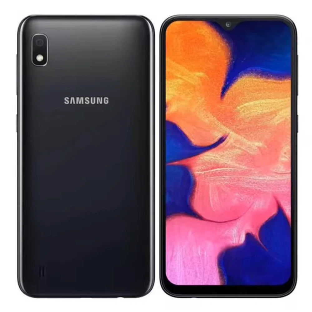 Samsung Galaxy A10 A105FN Refurbished Smart Phone Dual Sim RAM 2GB 32GB Octa Core 6.2" 13MP 4G LTE European Version