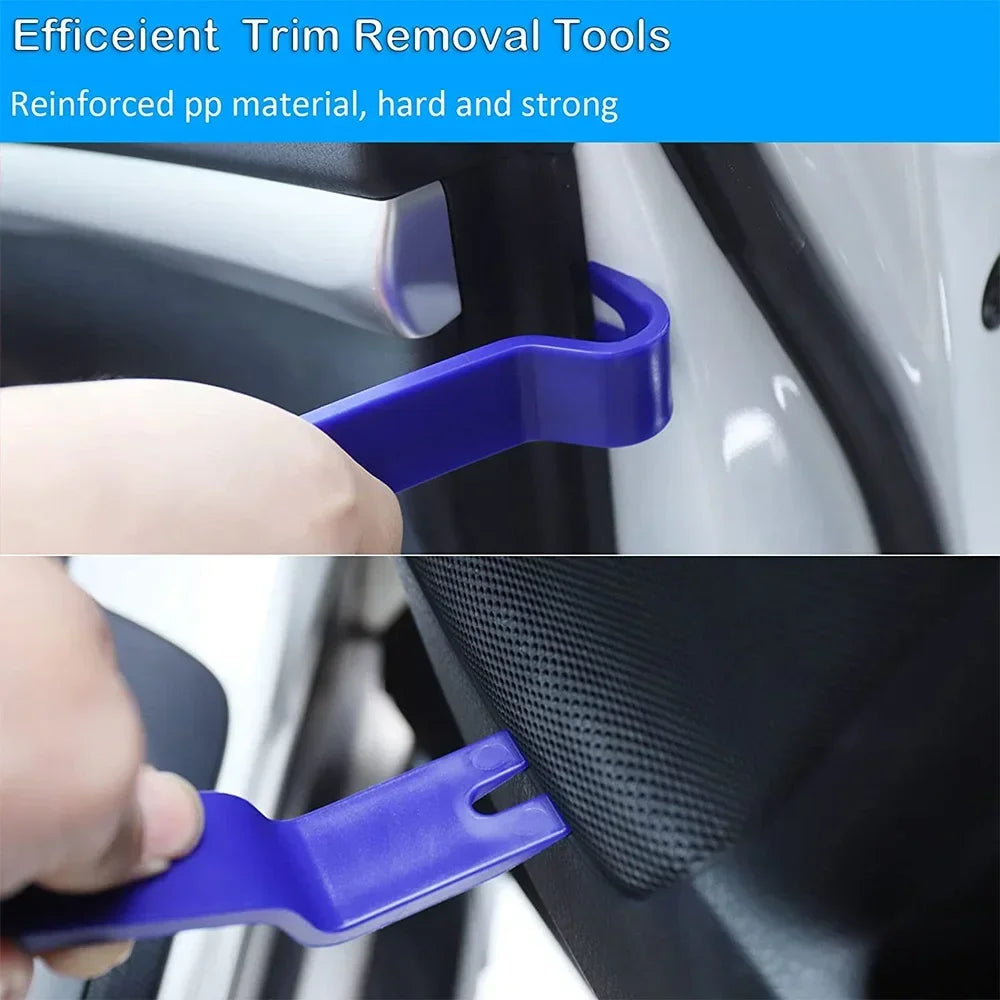 Car Panel Removal Tools Kit Portable Disassembly Radio Audio Door Pry Repair Clip Trim Dash Removal Auto Installer Hand Tool