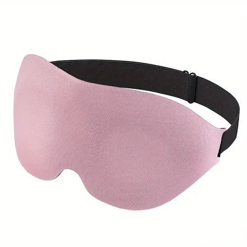 Breathable 3D Sleeping Eye Mask Strong Blackout Eye Mask Eye Mask Soft Portable Blindfold Travel Eyeshade for School Home Office