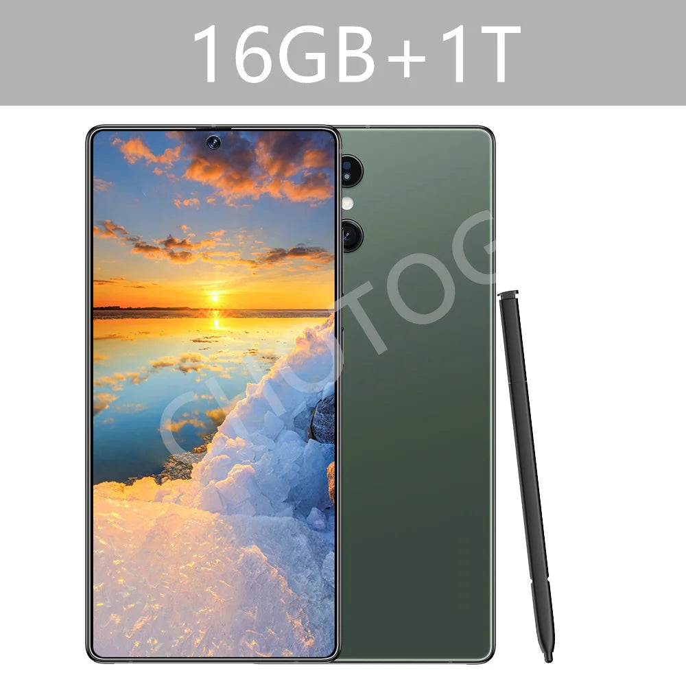 Screen Protector For SMS 25 Ultra Mobile Phones 22GB+2TB Cell Phone Tempered Glass Film For Android Smartphone 7800mAh Cellphone