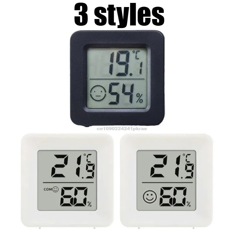 Mini LCD Digital Thermometer Hygrometer Indoor Room Temperature Humidity Meter Sensor Gauge Weather Station Set