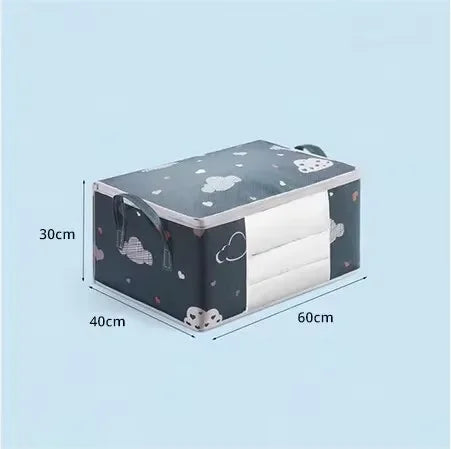 Large Capacity Multi-Purpose Storage Bag with Handles, Dustproof  Moisture-Resistant Odorless Non-Woven Fabric
